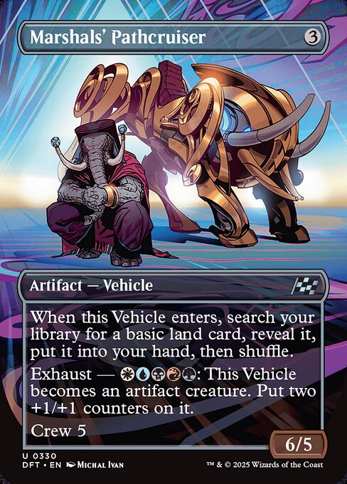 FOIL|Marshals' Pathcruiser|Aetherdrift|330