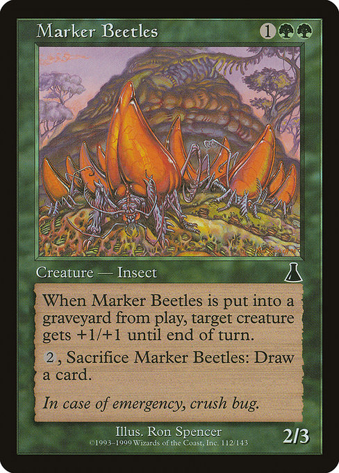 Marker Beetles|Urza's Destiny|112