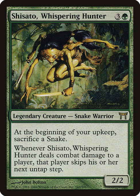 Shisato, Whispering Hunter|Champions of Kamigawa|242