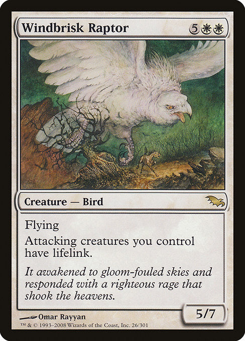 Windbrisk Raptor|Shadowmoor|26