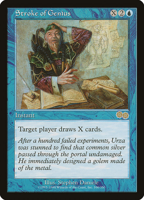 Stroke of Genius|Urza's Saga|100