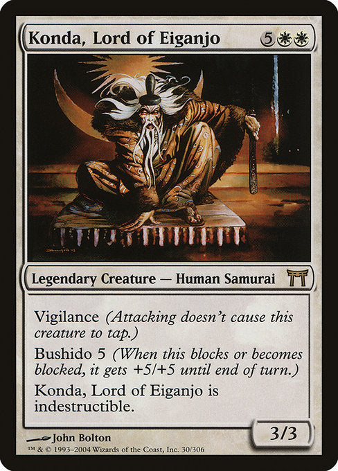 Konda, Lord of Eiganjo|Champions of Kamigawa|30