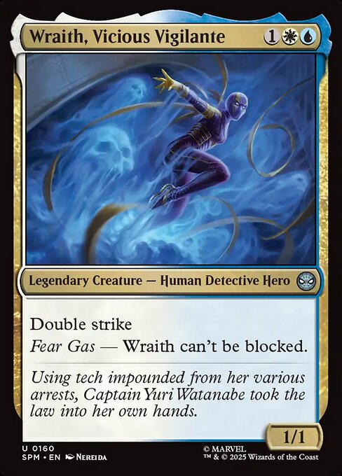 Wraith, Vicious Vigilante