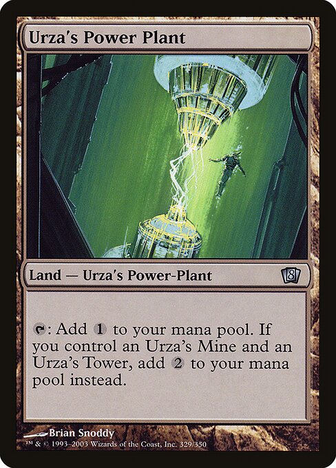 Urza's Power Plant|Eighth Edition|329