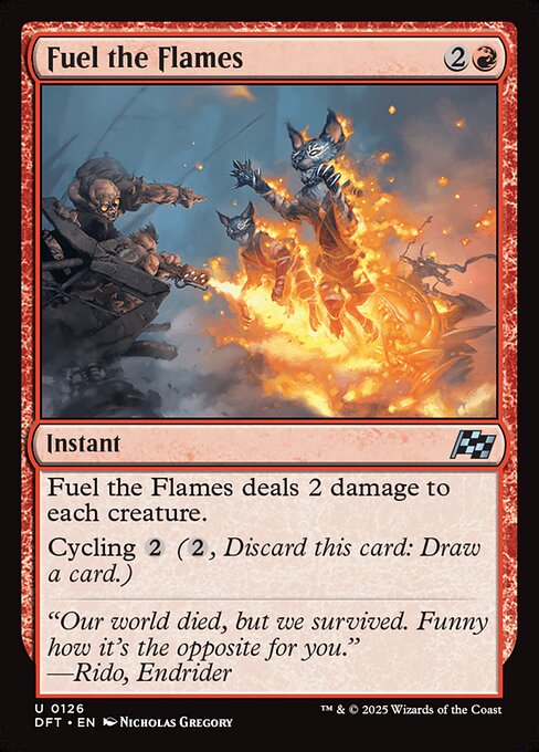 FOIL|Fuel the Flames|Aetherdrift|126