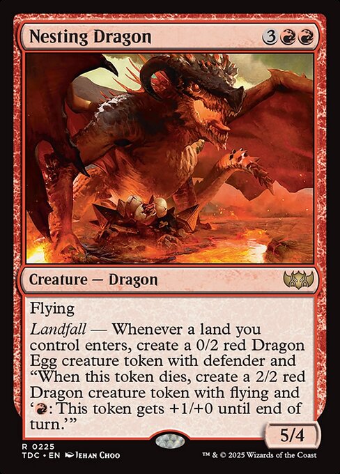 Nesting Dragon|Tarkir: Dragonstorm Commander|225