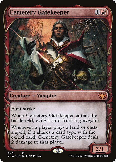 Cemetery Gatekeeper|Innistrad: Crimson Vow|304