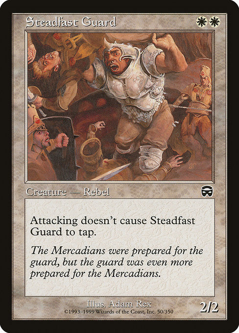 Steadfast Guard|Mercadian Masques|50