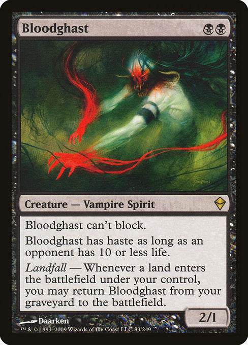 Bloodghast|Zendikar|83
