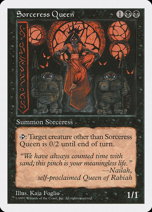 Sorceress Queen|Fifth Edition|194