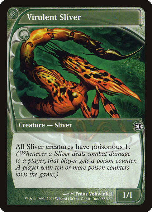 Virulent Sliver|Future Sight|155