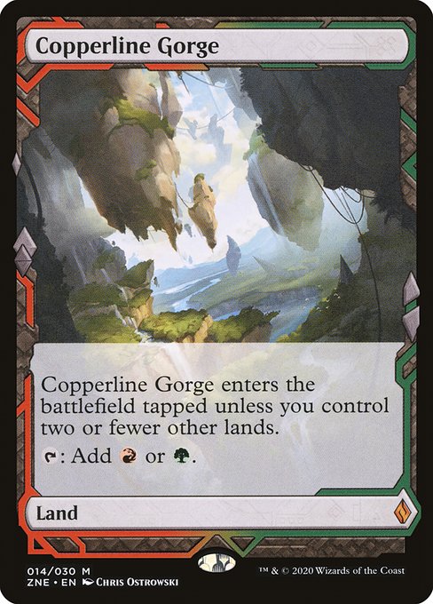 Copperline Gorge|Zendikar Rising Expeditions|14