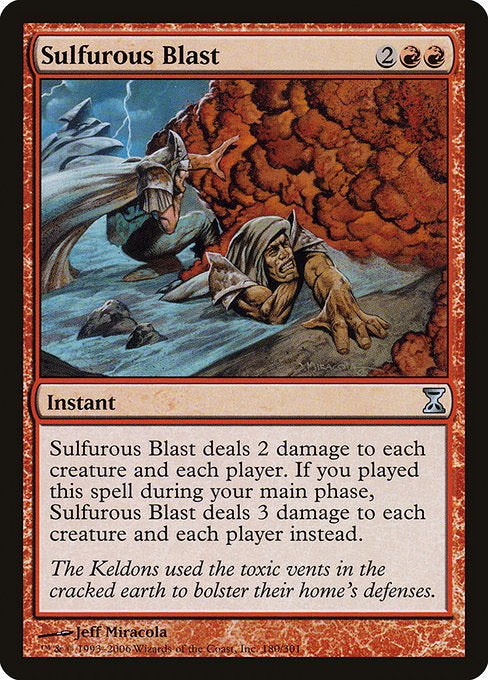 Sulfurous Blast|Time Spiral|180