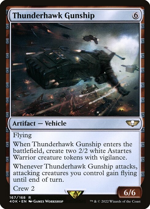 Thunderhawk Gunship|Warhammer 40,000 Commander|167