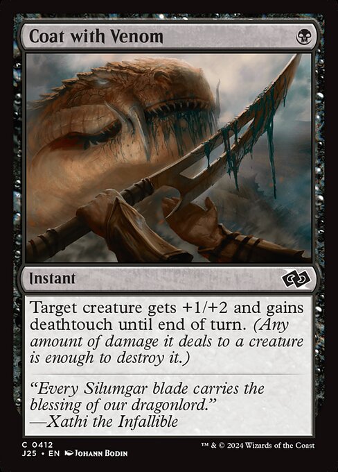 Coat with Venom|Foundations Jumpstart|412