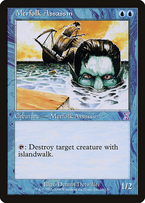 Merfolk Assassin|Time Spiral Timeshifted|25