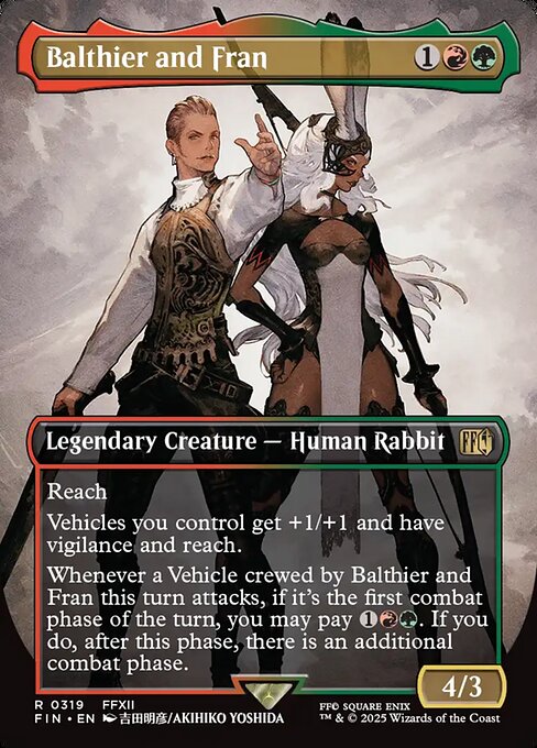 Balthier and Fran