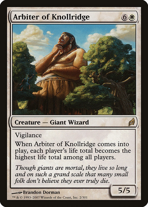 Arbiter of Knollridge|Lorwyn|2