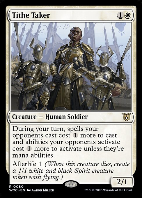 Tithe Taker|Wilds of Eldraine Commander|80