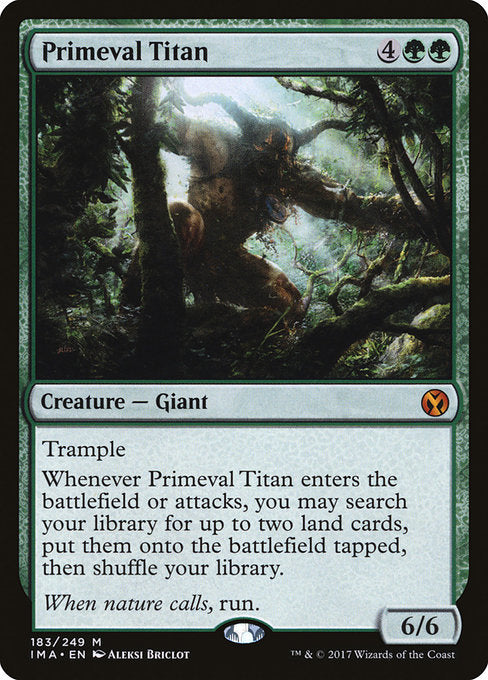 Primeval Titan|Iconic Masters|183