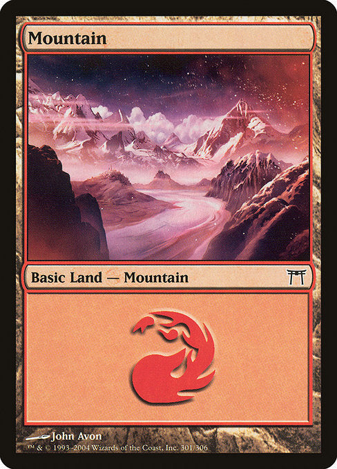 Mountain|Champions of Kamigawa|301