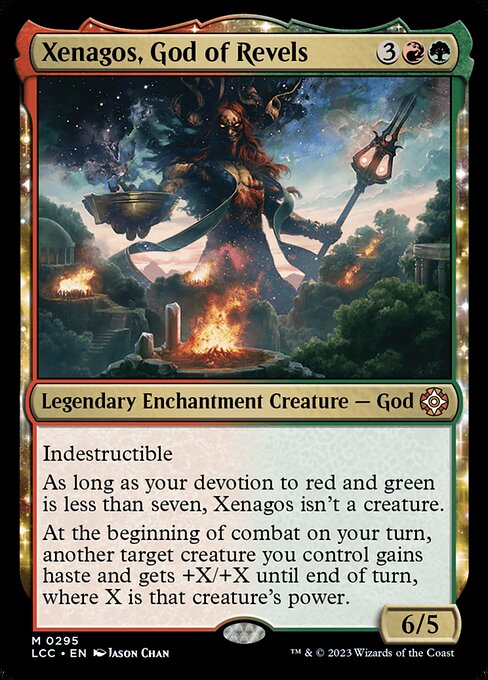 Xenagos, God of Revels|The Lost Caverns of Ixalan Commander|295