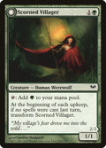 Scorned Villager // Moonscarred Werewolf