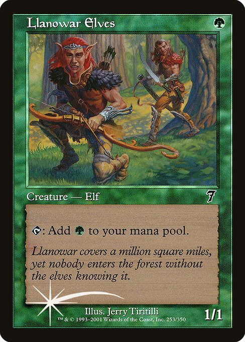 Llanowar Elves|Seventh Edition|253