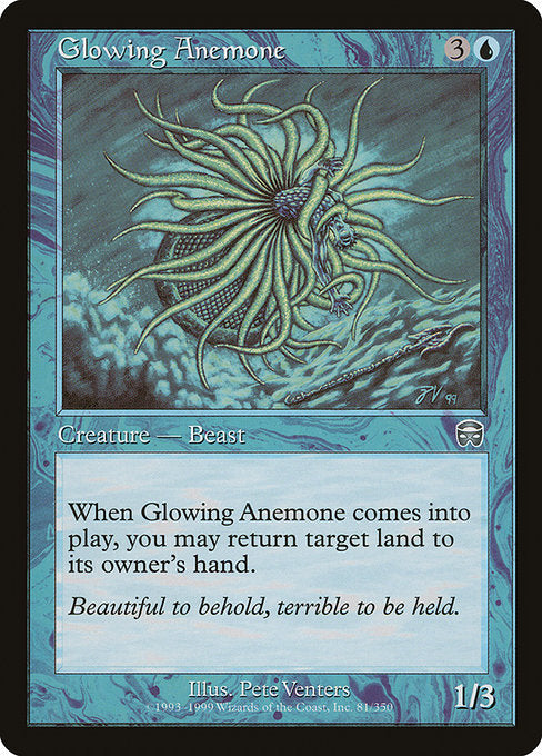 Glowing Anemone|Mercadian Masques|81