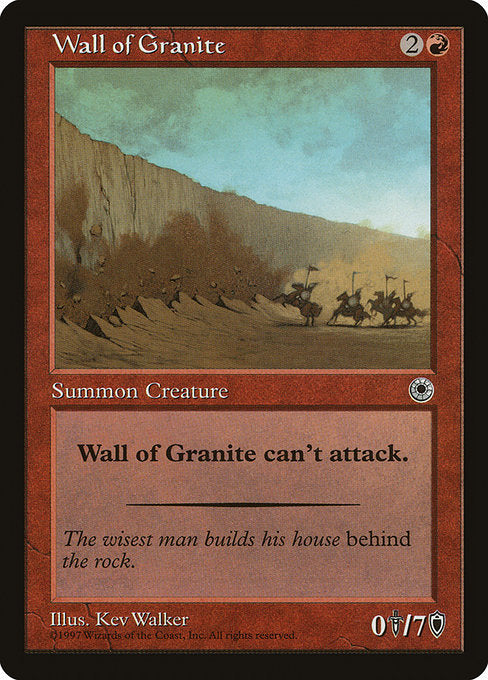 Wall of Granite|Portal|155