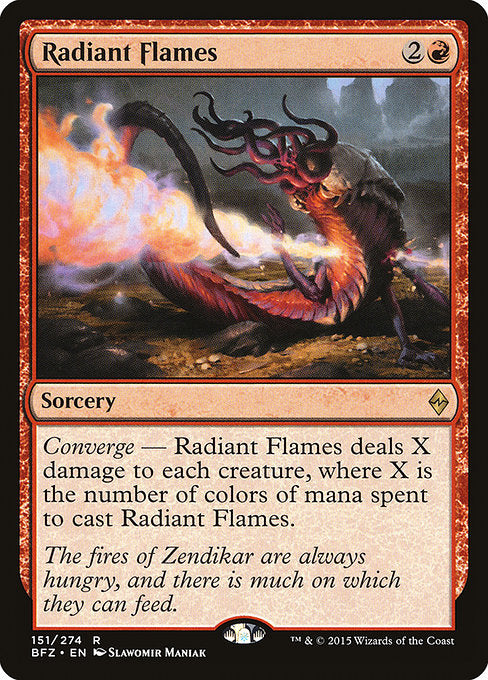 Radiant Flames|Battle for Zendikar|151