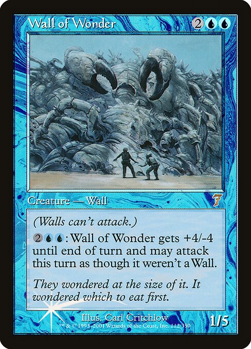 Wall of Wonder|Seventh Edition|112