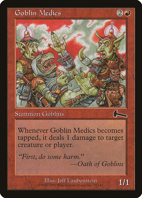 Goblin Medics|Urza's Legacy|79