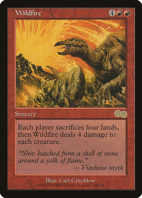 Wildfire|Urza's Saga|228