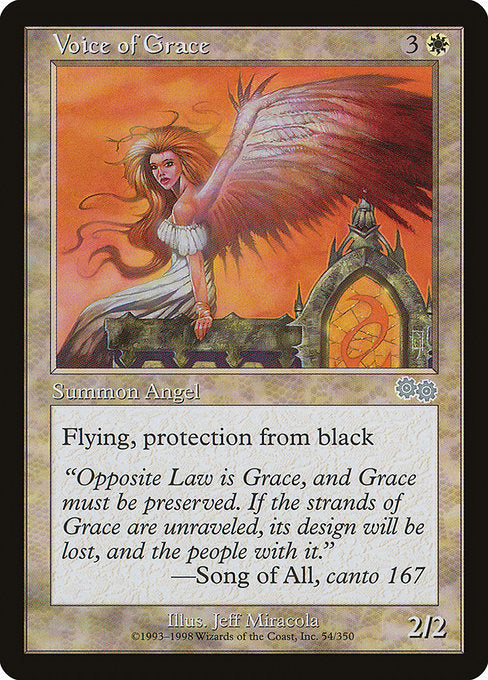 Voice of Grace|Urza's Saga|54