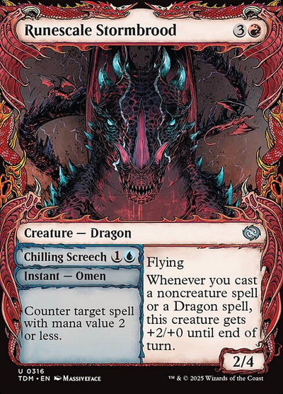 Runescale Stormbrood // Chilling Screech