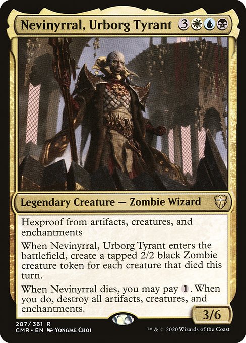 Nevinyrral, Urborg Tyrant|Commander Legends|287