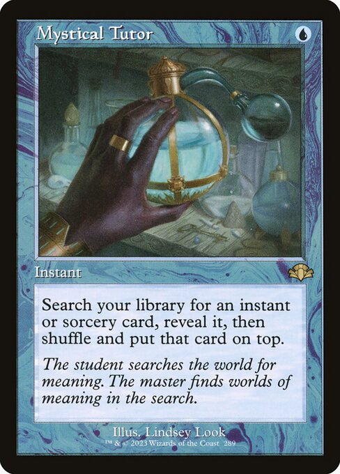 Mystical Tutor|Dominaria Remastered|289