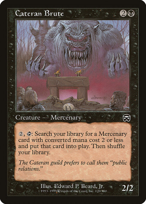 Cateran Brute|Mercadian Masques|120