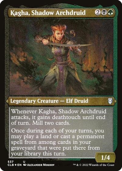 Kagha, Shadow Archdruid