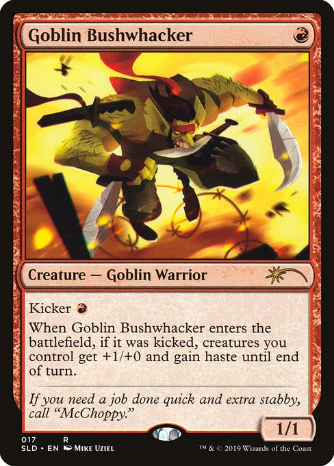 Goblin Bushwhacker|Secret Lair Drop|17