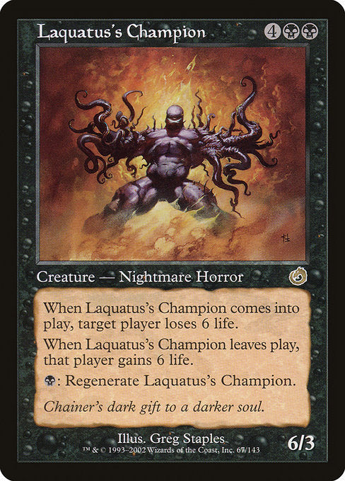 Laquatus's Champion