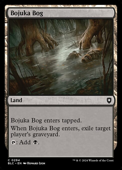 Bojuka Bog|Bloomburrow Commander|294