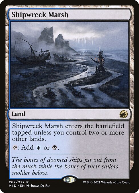 Shipwreck Marsh|Innistrad: Midnight Hunt|267