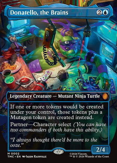 Donatello, the Brains