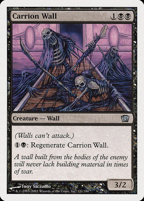 Carrion Wall|Eighth Edition|121