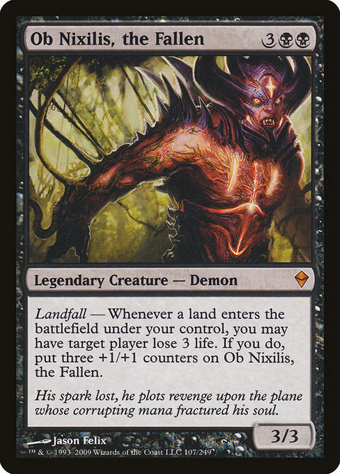 Ob Nixilis, the Fallen|Zendikar|107