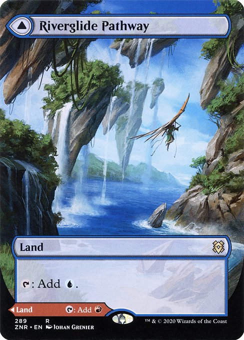 Riverglide Pathway // Lavaglide Pathway|Zendikar Rising|289