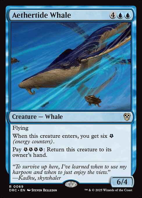 Aethertide Whale|Aetherdrift Commander|69