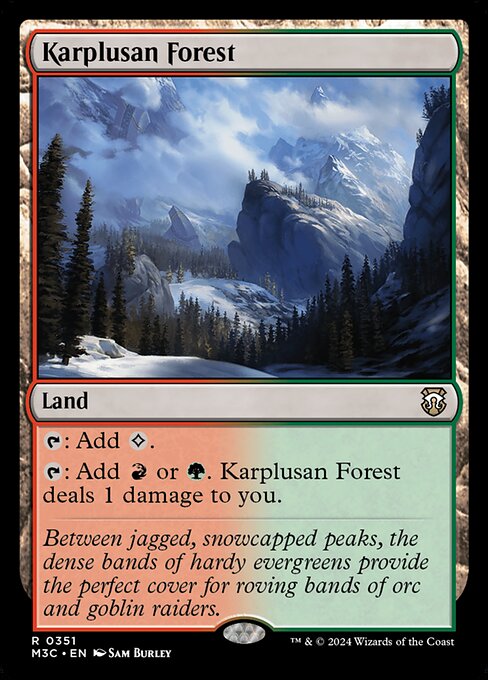 Karplusan Forest|Modern Horizons 3 Commander|351